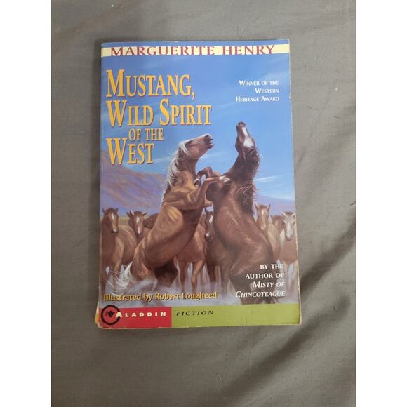 Mustang, Wild Spirit of the West Marguerite Henry Book Paperback - Picture 1 of 1